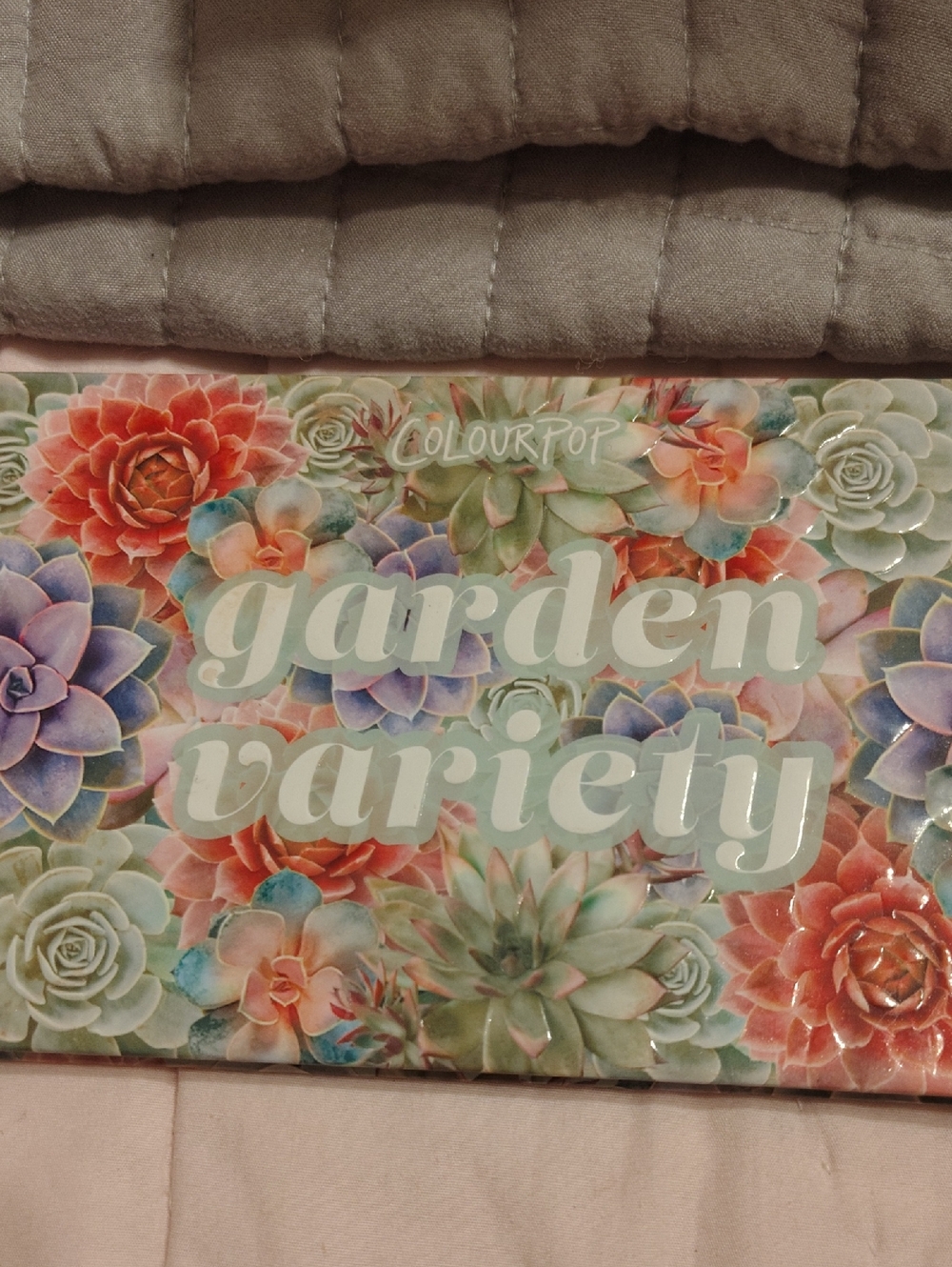 ColourPop Garden Variety Eyeshadow Palette - Coral, Mint, Lavender, Peach